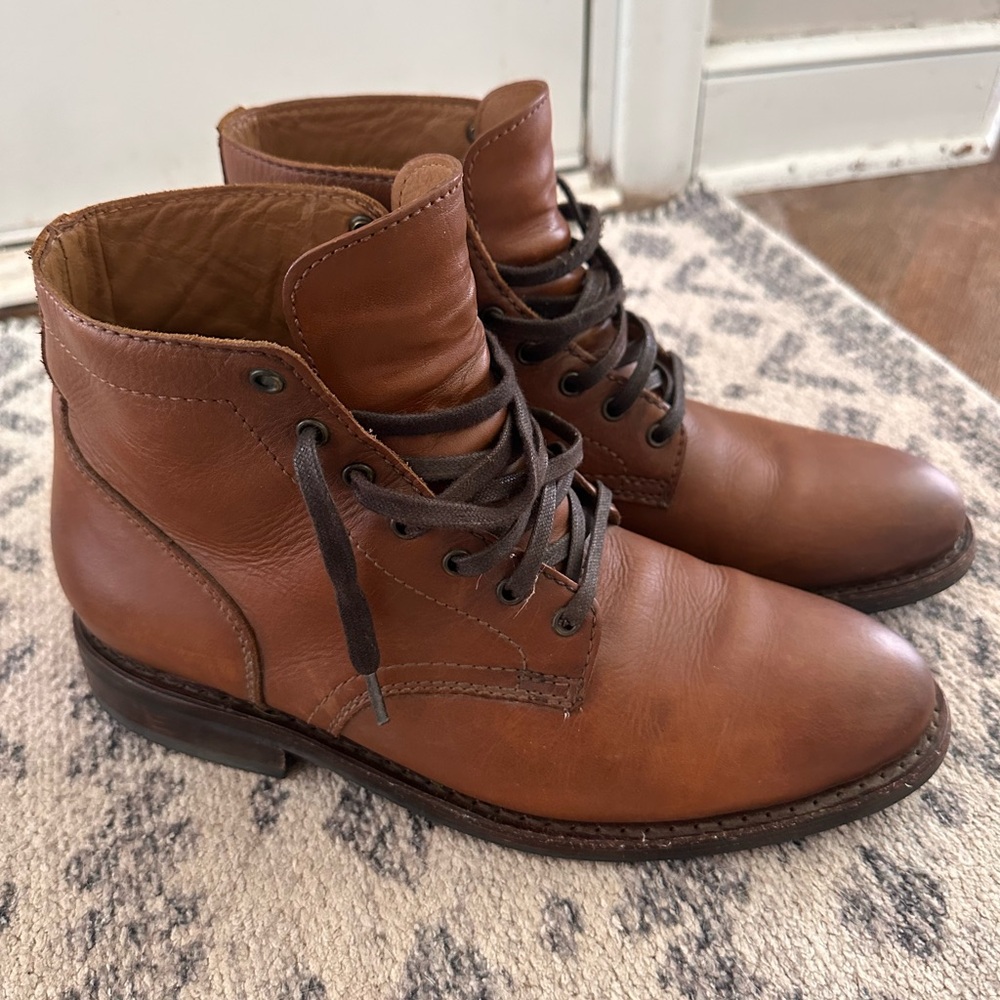 Thursday Boot Company Tan Leather Men's Boots - size 9.5 (fits like 10)